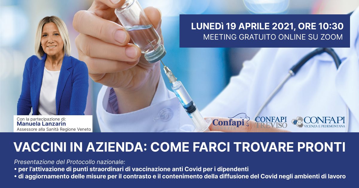 Vaccini in azienda: come farci trovare pronti